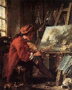 Francois Boucher Painter in his Studio china oil painting artist